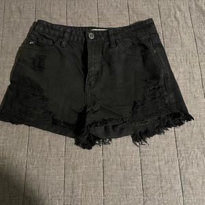 Black shorts